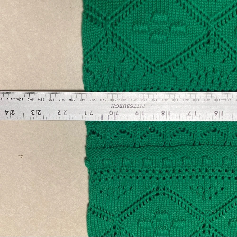 Boden Dress Women’s Size 12R Highland Green Claudia Textured Knit Dress - Picture 14 of 15